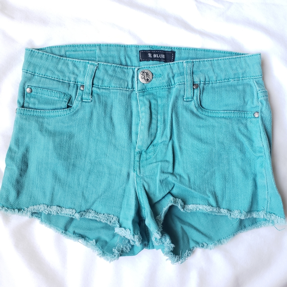 denim jean shorts